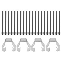 (Paquete de 20) Puntas/Puntas de Rotuladores para 2 Puntas Blandas/Puntas de Repuesto para LáPiz Capacitivo, Color Negro