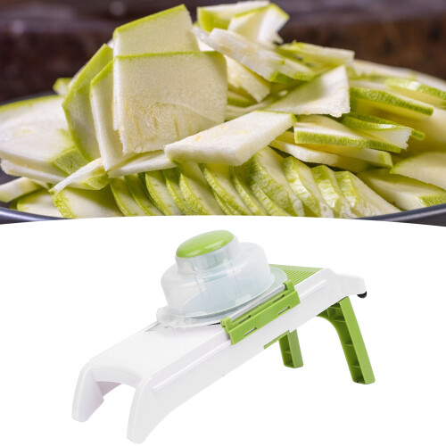 Green Multifunctional Potato Slicing Tool, 31.8x10.2x17.8cm 2