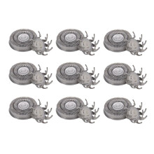 9Pcs Ersatzklingen für Elektrorasierer, Ersatzklingen, Nasentrimmer, SchläFentrimmer, Elektrorasierer, Rasierer