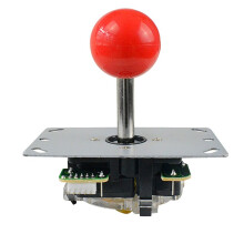 5Pin Arcade Joystick 4/8 Way Fighting Stick Piezas de Repuesto para Game Arcade DIY Joystick(A)