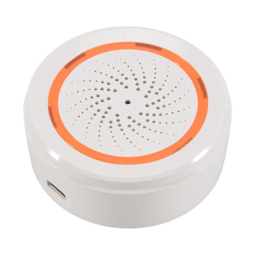 ZigBee NEO 90DB Ton- und Lichtsensor Tuya  Life Eingebauter Sirenenalarmsensor