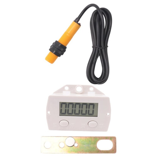5 Digit Electronic Digital Display Counter Proximity Industrial Magnetic Sensor  Punch Counter Induction Meter B