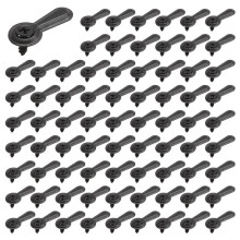 Bilderrahmen-Drehknopf-Befestigungsset, 100 StüCk Bilderrahmen-RüCkseitenclips Fotorahmen-Hardware-Clips
