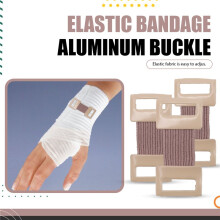 50Pcs Elastic Bandage Wrap Stretch Metal Clips Fixation Clamps Hooks First Aid Kit for Various Types Sport Bandages