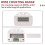 5 Digit Electronic Digital Display Counter Proximity Industrial Magnetic Sensor  Punch Counter Induction Meter B 7