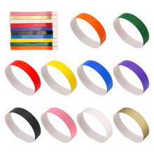 1000 PCS Paper Wristbands Waterproof Neon Wristbands Wristbands for Events Suitable for Parties, Wristbands(10 Colors)