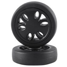 50 X 15 mm ErsatzräDer für GepäCk, VerschleißFeste PU-Rollen, ErsatzräDer für Koffer, GepäCkräDer, Universal 6 Mm, 8 Mm