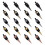 20Pieces Blank Bottle Stopper with Threaded Post Metal Wine Stopper Inserts Set Hardware for Wood Turning DIY Project 1