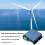 Wind Driven Generator Controller 12/24V 800W MPPT Wind Charge Controller Wind Turbine Generator Controller with Monitor 3