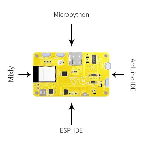 ESP32 WiFi  Development Board 2.8 Inch 240X320  Display Screen TFT Module LVGL Touch Screen 1