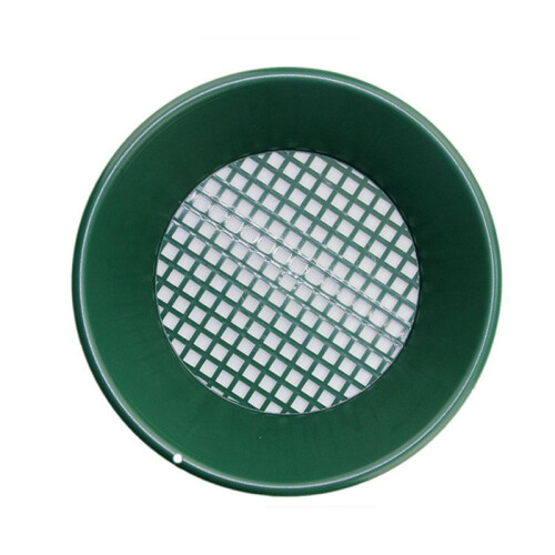 14 Pouces Washing Gold Panning Machine Screen Mining Screen Tamis Gold Pan Vert Plastic Gold Screen 2