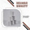 6 Pack Charcoal Filters Compatible for  BWF100 Machines,  Espresso Machine Water Filter Replacements 7