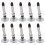10PCS Universal Stylus Pen Transparent Disc Capacitive Screen Touch Pen Replacement Tip Drawing Writing Nib Pencil 1