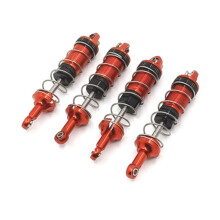 Amortecedor de Choque de óLeo de Metal 4 PeçAs para MN128 MN86 MN86S MN86K MN86KS MN G500 1/12 AcessóRios de PeçAs de AtualizaçãO de Carro RC, 2