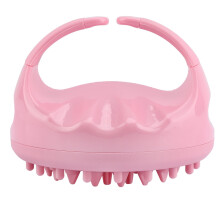 Brosse à cheveux ergonomique antidérapante, brosse de massage en silicone pour cuir chevelu sec ou humide, brosse antipelliculaire avec 46