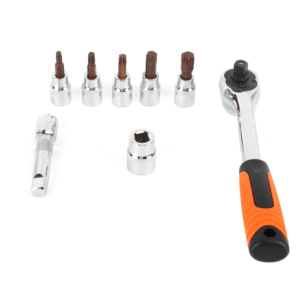 Ratcheting Socket Wrench Kit For Automotive Repair, Ergonomic Ratcheting Handle With T50 Torx Bit And 15Mm Socket, Sturdy & Durable Build For Jeep 9190834158259