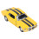 Retro Car Model 1/32 Scale Alloy Toy with Open Doors, Yellow 1