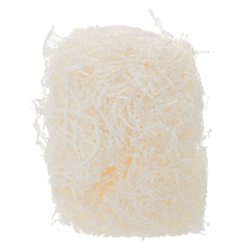 2Stk Weiße Geschenkbox Füllung Shredded Paper Geschenkverpackung
