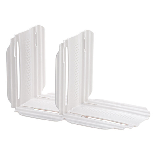 6Pcs White Kitchen Organizer Dividers Reusable Home Storage 1