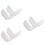 6Pcs White Kitchen Organizer Dividers Reusable Home Storage 8