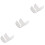 6Pcs White Kitchen Organizer Dividers Reusable Home Storage 6