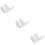 6Pcs White Kitchen Organizer Dividers Reusable Home Storage 10