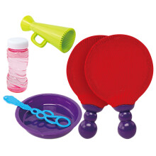 4Sets Strapazierfähiges Kunststoff Bubble Racket Set Für Kinder Bunt