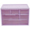 5Pcs Multi-Function Purple Plastic Desk Drawer Storage Organizer Box 1