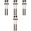 8Stk Tongue Drum Mallets Holzgriff Percussionsticks 5