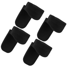 16Pcs Black Silicone Clarinet Rest Cushions Soft Thumb Support