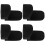 16Pcs Black Silicone Clarinet Rest Cushions Soft Thumb Support 3