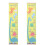 2Pcs Kids Height Chart Wall Hanging Multi Wooden Canvas Growth Chart 2
