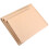 6Stk Kraftpapier Notizbuch Organizer Ringbuch A5 in Khaki Farbe 2