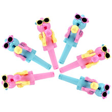 18Stk Origineller Plastik Lollipop Roboter Halter Für Und Spaß