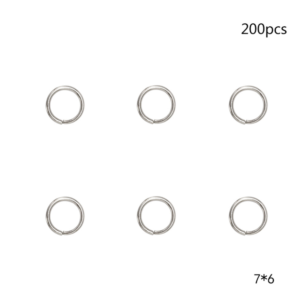 600St Zilveren Open Ringen Voor Sleutelhangers En Sieraden Projecten-image