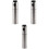 3Pièces Bouteilles Spray Bitters Acier Inoxydable Réutilisables Argent 3