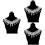 15Stk Spitzenkragen Weiß False Collar Komfortables Design 5