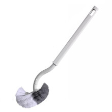 2 Pack Bathroom Toilet Cleaner Scrubber Under Rim With Curved Bristle For Deep Cleaning, Flexible & Durable Bristles Ensuring Gentle Yet Effective