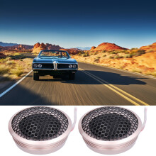 Paire de tweeters pour voiture 35W 4 ohms 80Hz-22kHz métal ABS