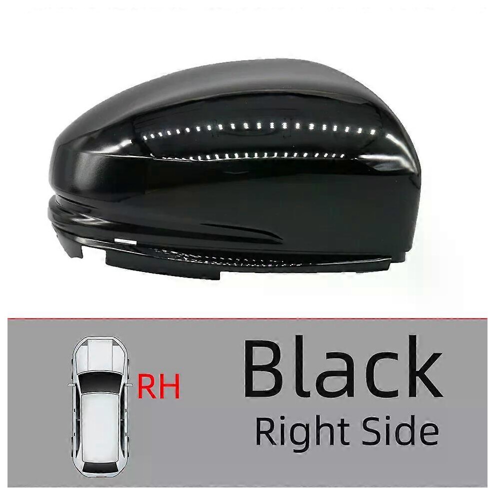Rearview Mirror Cover, Fit For Honda Fit Jazz Gk5 2014-2019, Abs Painted Shell Rh Black 6901508036468