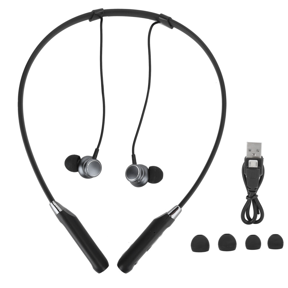 Magnetic Wireless Headphones Ergonomic Design Hifi Stereo Sound Bluetooth V5.3 Waterproof Game Mode Led Power Display Noise Reduction Extra-Long Playt 9012494052282