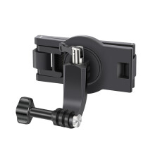 Multi-Function Backpack Strap Mount For Go Pro Hero12 11 10 9 8 7 6 5 4Black, Backpack Mount For Multi-Angle Clamping & Shooting, Wide