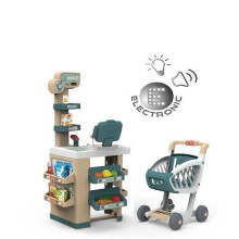 SMOBY - Jouet d'imitation Marchande - Caisse enregistreuse avec différentes fonctions - Dès 3 ans