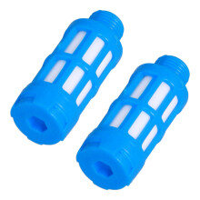 PSU-01 Bleu 50 pièces G1/8 Silencieux pneumatique en plastique