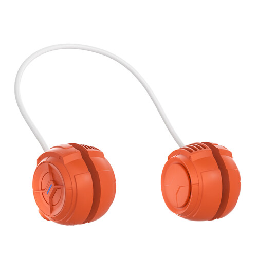Bladløs nakkeventilator, 3 hastigheder, USB genopladelig