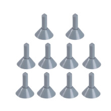 10x Tent Poles Tips Versatile Protector for Awning Hiking Outdoor Acti