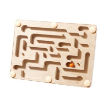Wooden Balance Maze Game Wooden Labyrinth Board Game for Birthday Gift