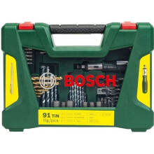 Conjunto de acessórios para furar e aparafusar V-Line (91 pcs) - BOSCH