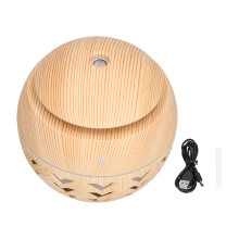 Difusor de aromaterapia ultrassônico com luz LED de 7 cores, controlador de temperatura inteligente Wi-Fi, umidificador para ambientes grandes,
