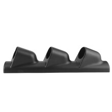 ABS-plast universal målerpod med tre søjler til instrumentbræt holder til pod. 3 eftermarkeds bilmålere beskytter mod vridning i øjenhøjde.